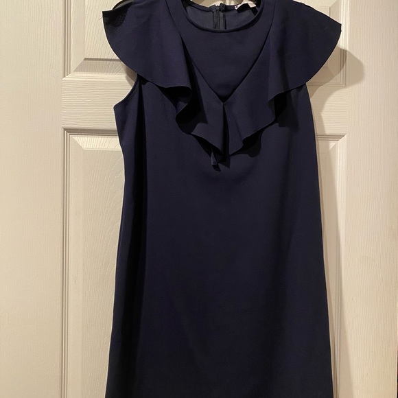 The Vanity Room navy blue sleeveless dress size L - Picture 1 of 3